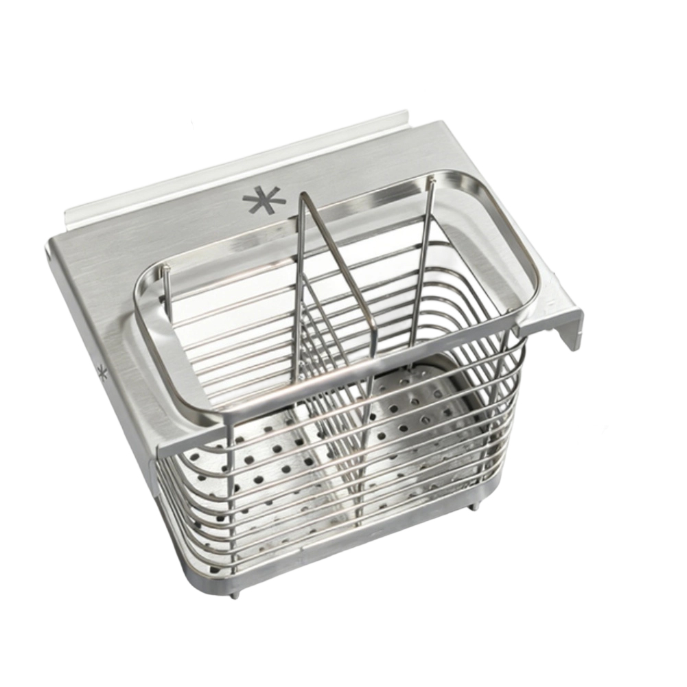Camping Cooking Basket - Cesta de acero inoxidable para palillos,