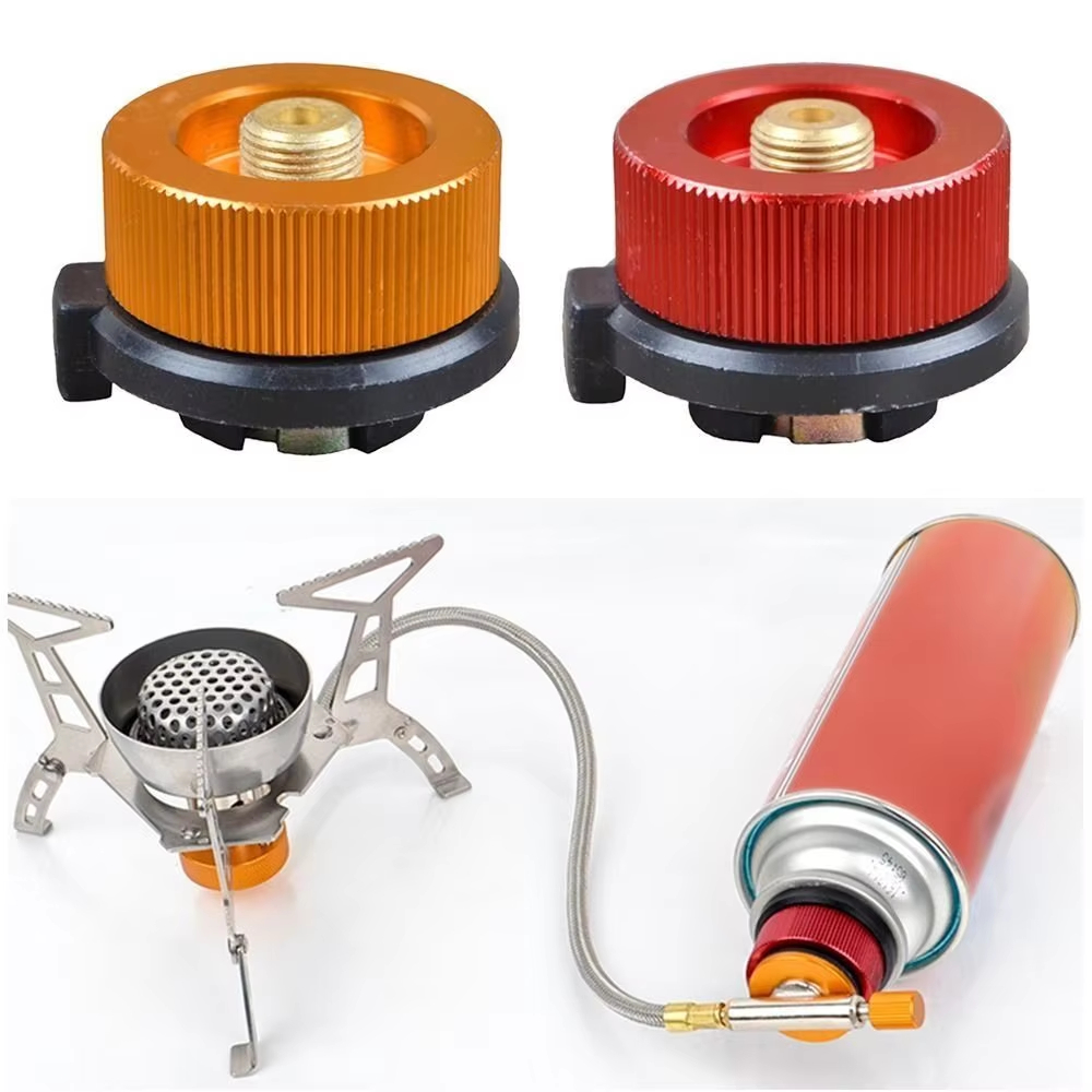 Camping Cooking Wood Stove - Adaptador de cartucho de gas con