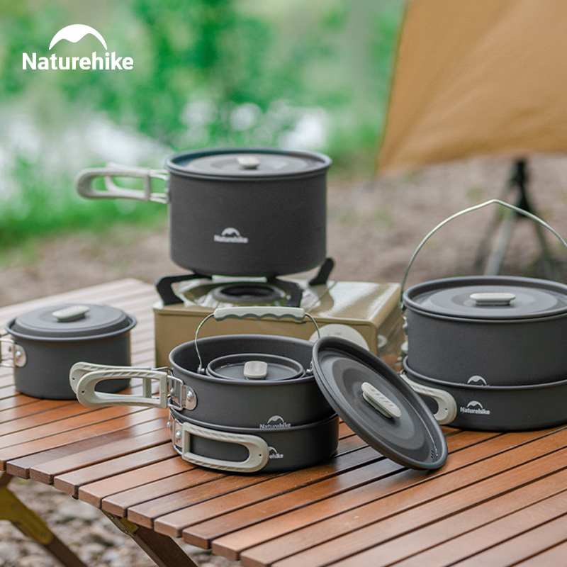 Quechua Camping Cooking Set - Juego de utensilios de cocina para