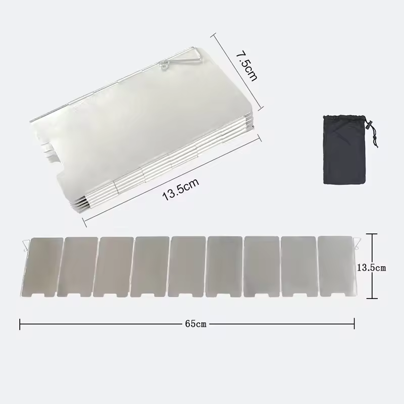 Camping Cooking Hob - Estufa al aire libre protector contra