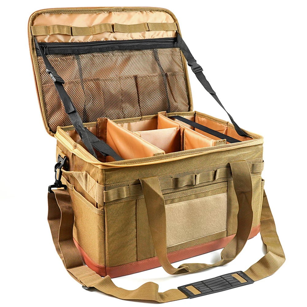 Camping Cooking Equipment Bag - Estuche de almacenamiento para acampar, organizador