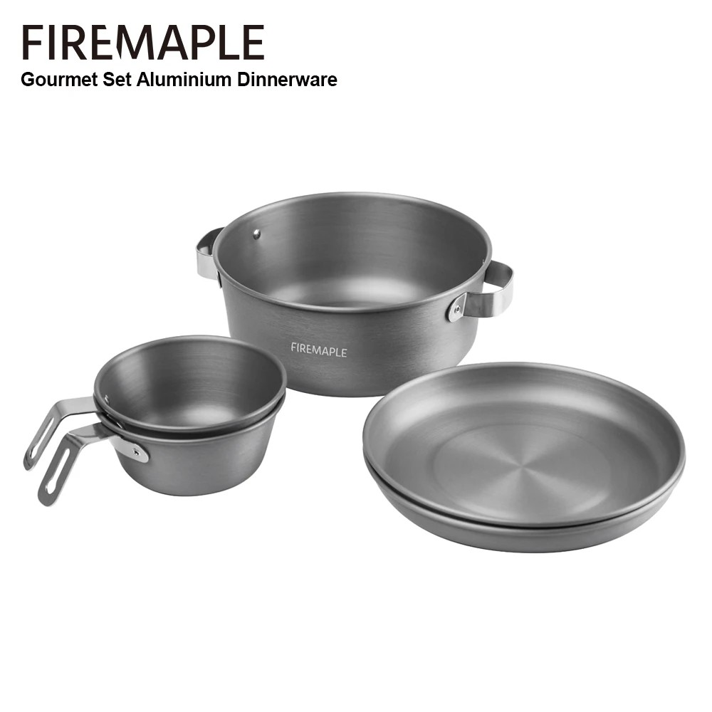 Camping Cooking On Fire - Juego de utensilios de cocina para