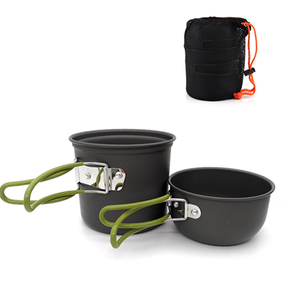 Camping Outdoor Cooking Set - Pacoone-utensilios de cocina ultraligeros para acampar,