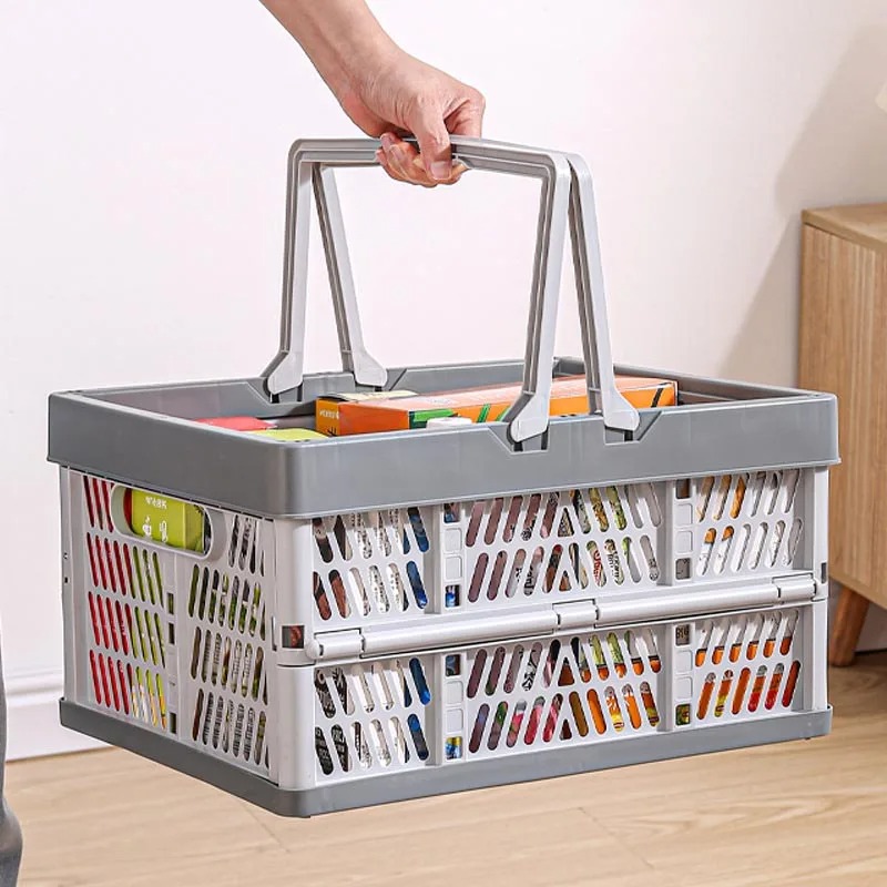 Camping Cooking Basket - Cesta Plegable Grande, Cesta de Picnic