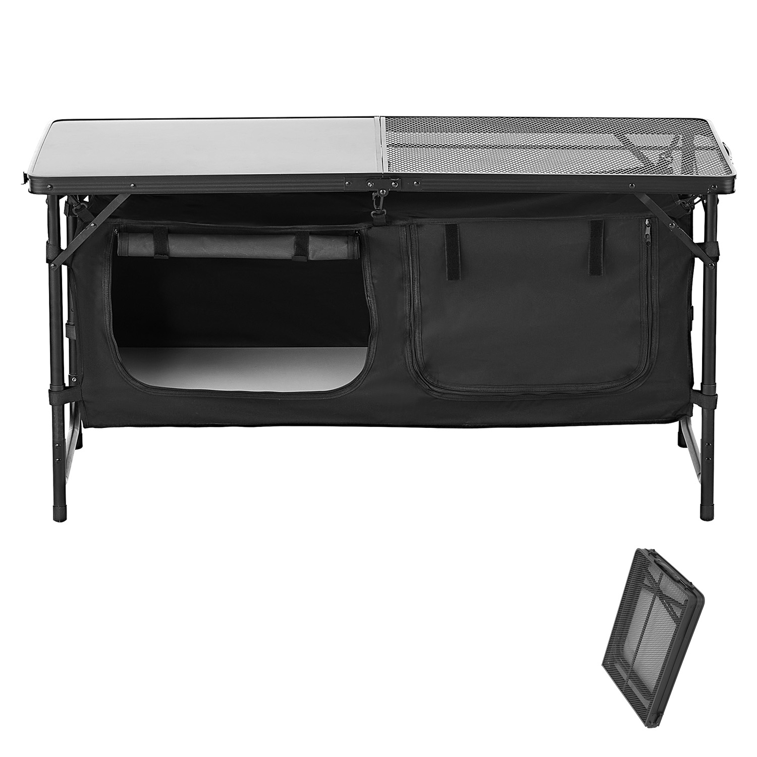 Camping Cooking Table Foldable - VEVOR Mesa de Cocina Plegable Portátil