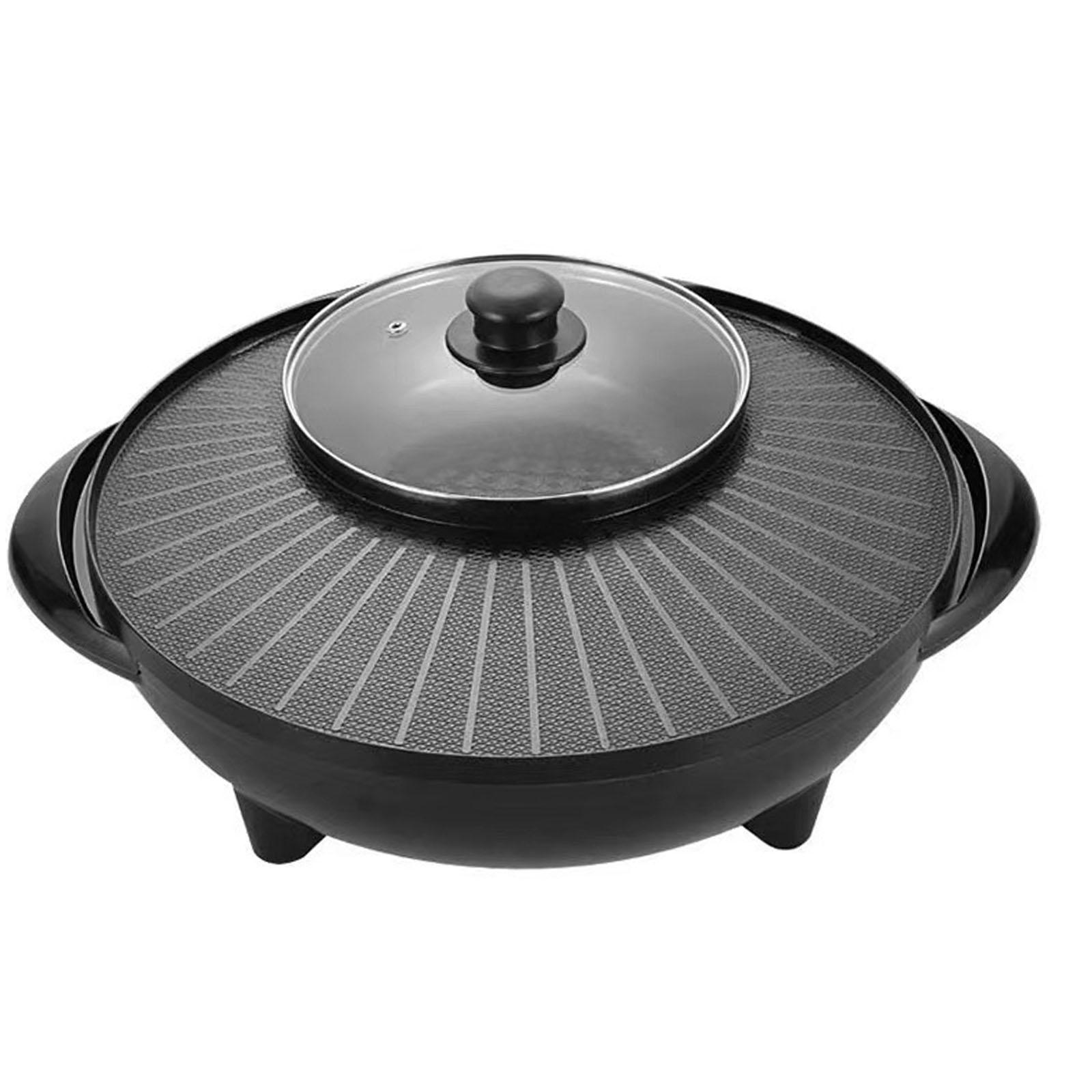 Camping Cooking Range - Parrilla Eléctrica con Olla para Shabu