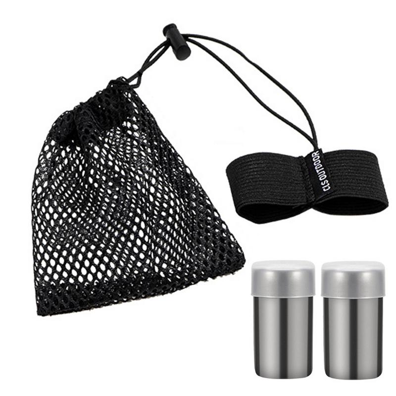 Camping Cooking Equipment Bag - Botella de condimento para acampada, 2
