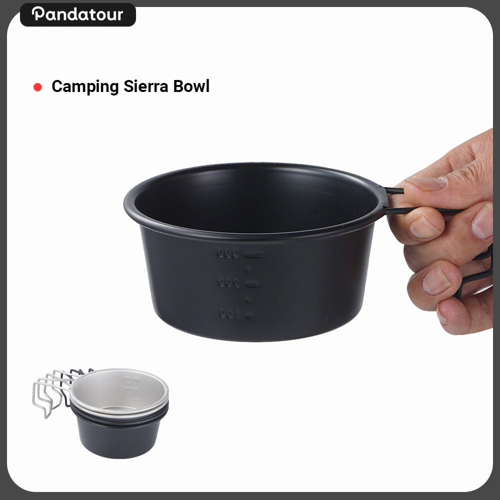 Camping Cooking Survival - Tazón Pandatour para Camping, con Marcas