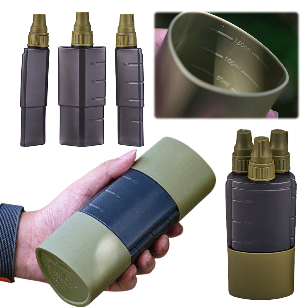 Camping Cooking Survival - Dispensador de condimentos 3 en 1