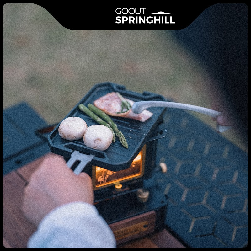 Camping Cooking Survival - COOUT SPRINGHILL Mini Parrilla Portátil para