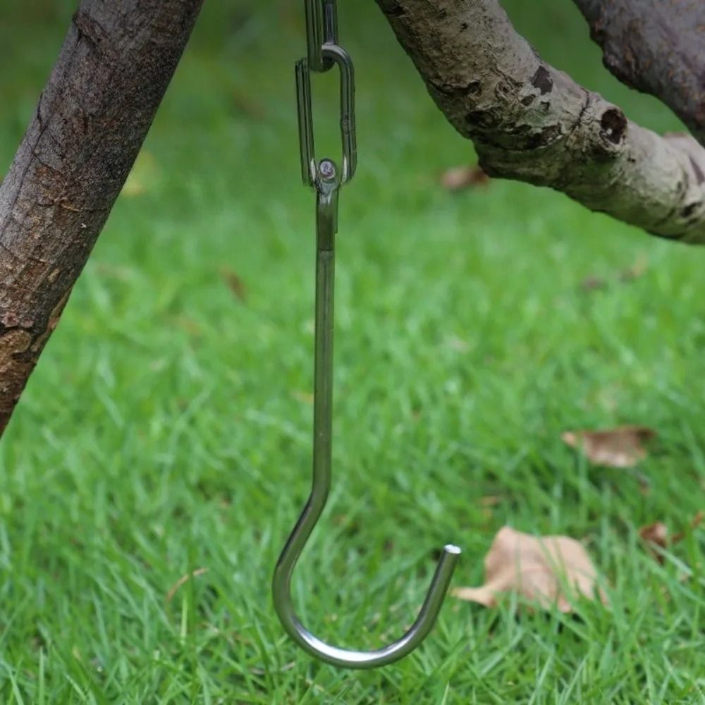 Camping Cooking Pot Tripod - Soporte Colgante para Ollas, Trípode Portátil