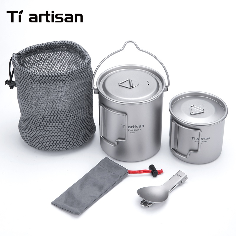 Camping Cooking Bundle - Juego de Utensilios de Cocina Ultraligeros