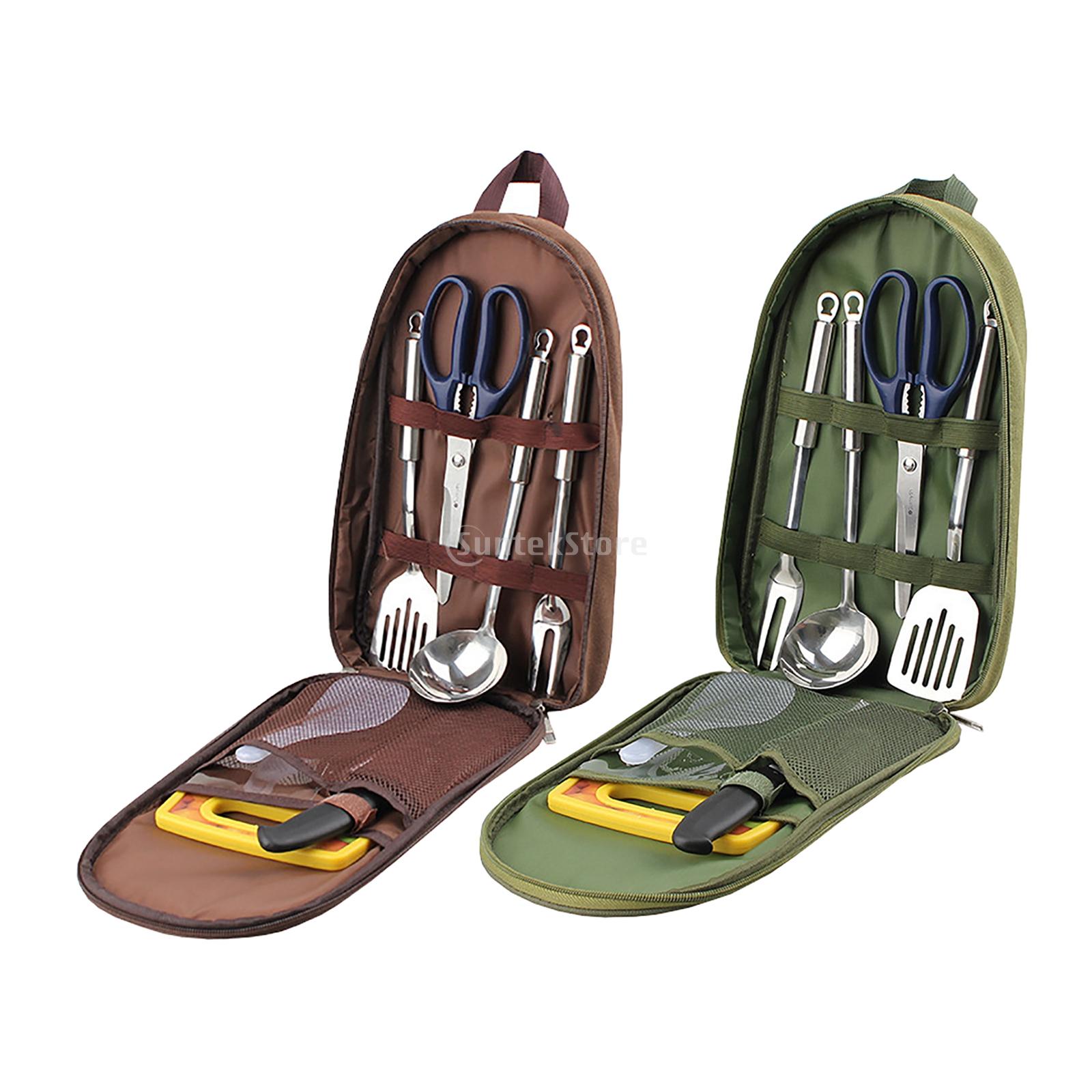Quechua Camping Cooking Set - Juego de utensilios de cocina con