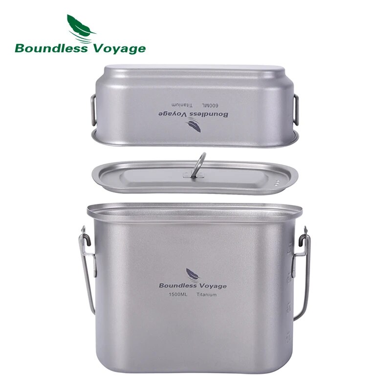 Camping Cooking Bundle - Boundless Voyage Juego de ollas colgantes