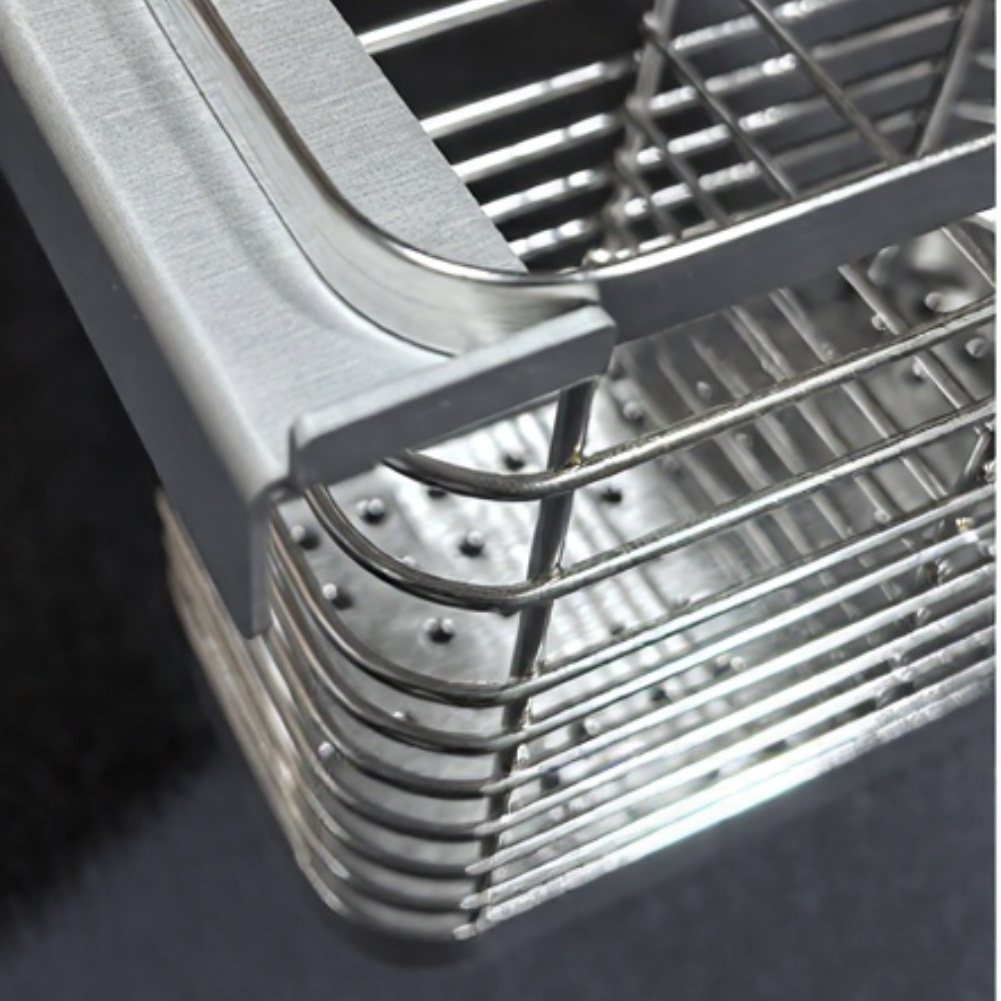 Cesta de acero inoxidable para - Camping Cooking Basket reseña y precio