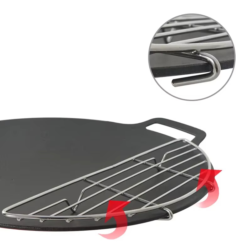 Rejilla de acero inoxidable pa - Camping Cooking Survival reseña y precio