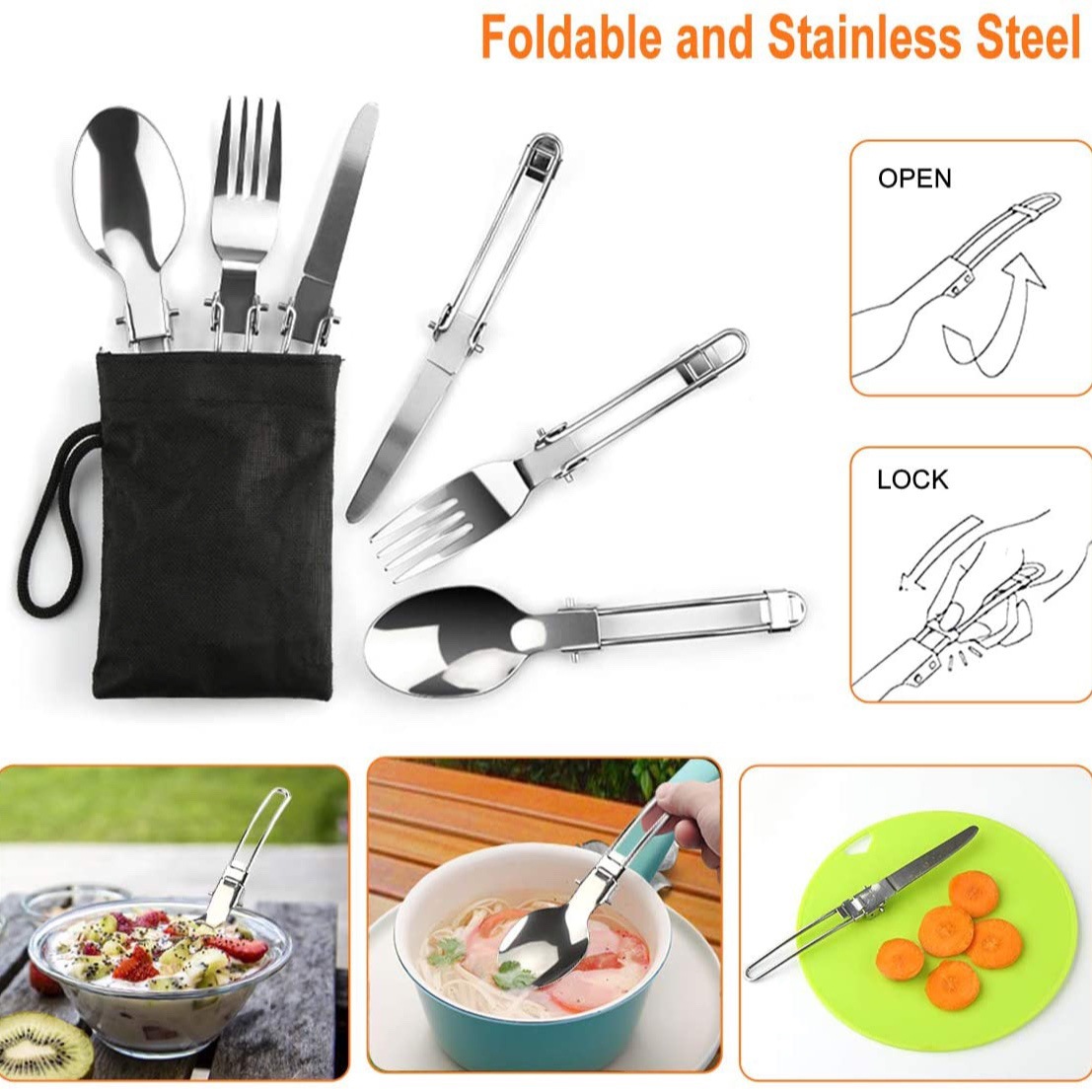 Juego de Cocina para Acampar a - Camping Cooking Set With Kettle reseña y precio