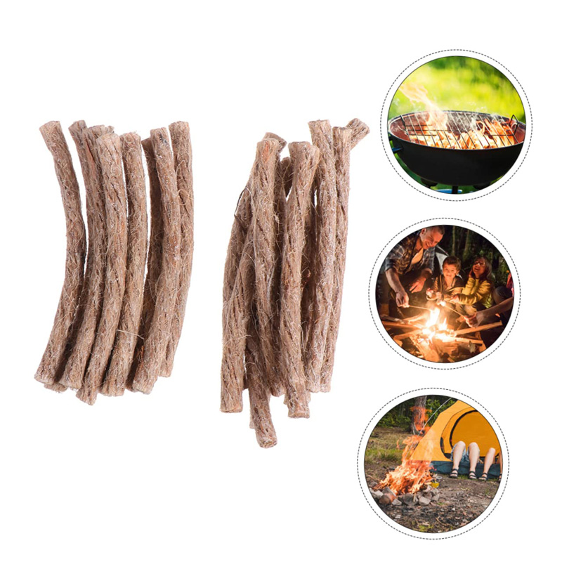 12/24 Uds mecha de supervivenc - Camping Cooking Wood Stove reseña y precio