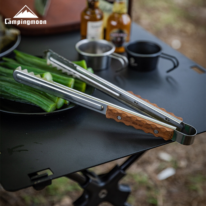 Utensilios de cocina para acam - Camping Outdoor Cooking Set reseña y precio