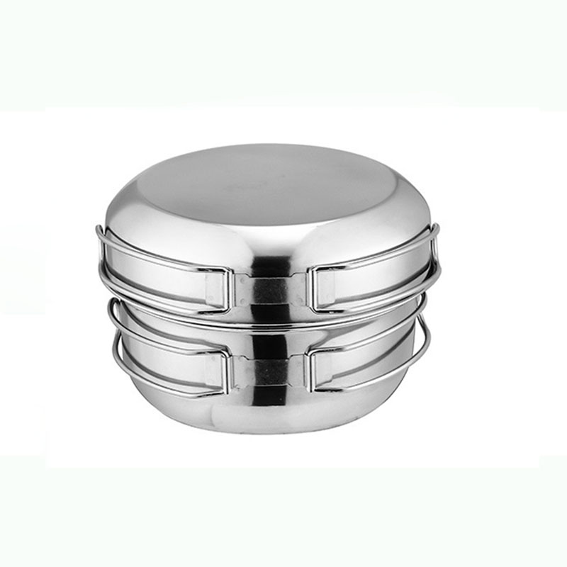 Juego de Ollas y Sartenes Pleg - Camping Cooking Ware Set reseña y precio