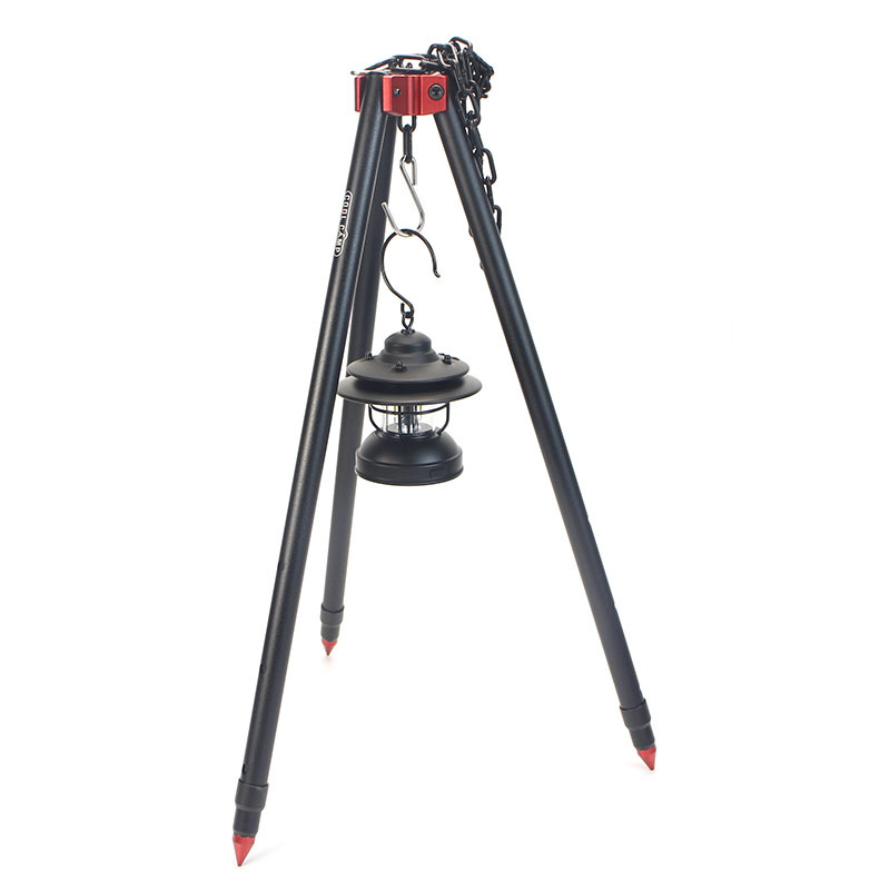 Trípode de hoguera grande para - Camping Cooking Pot Tripod reseña y precio