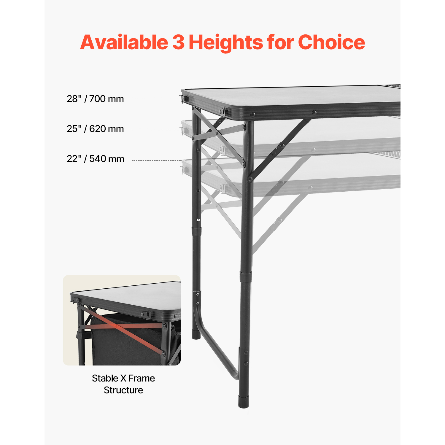 VEVOR Mesa de Cocina Plegable  - Camping Cooking Table Foldable reseña y precio
