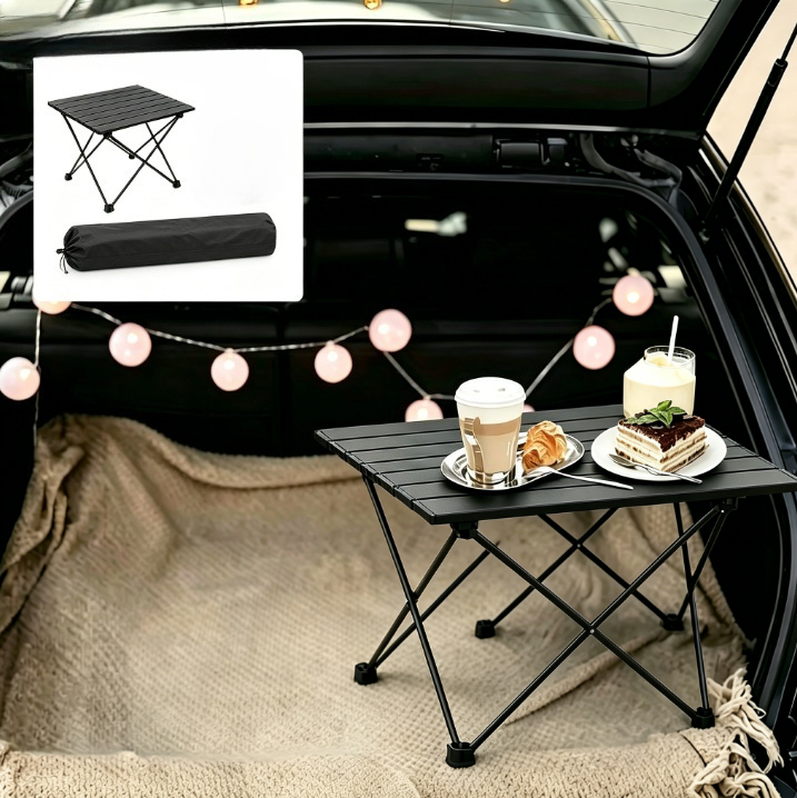 Mesa Lateral Plegable Compacta - Camping Cooking Table Foldable reseña y precio
