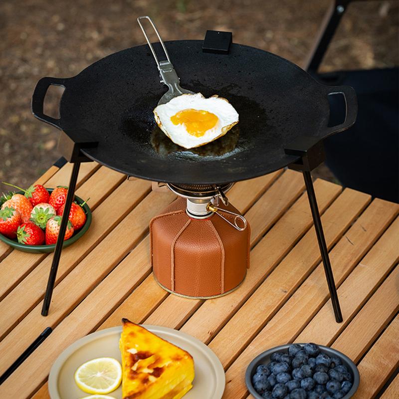 Trípode de aluminio para hogue - Camping Cooking Pot Tripod reseña y precio