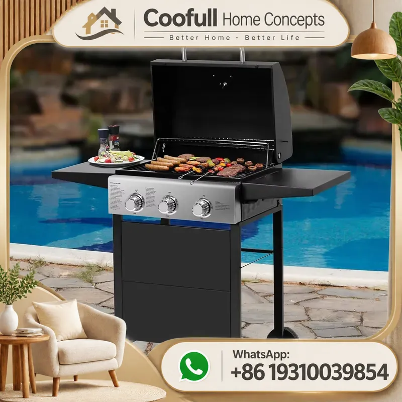 Parrilla de Gas Propano con Qu - Camping Cooking Table Foldable reseña y precio
