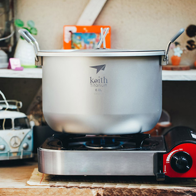 Keith-Juego de cocina para aca - Camping Cooking Basket reseña y precio