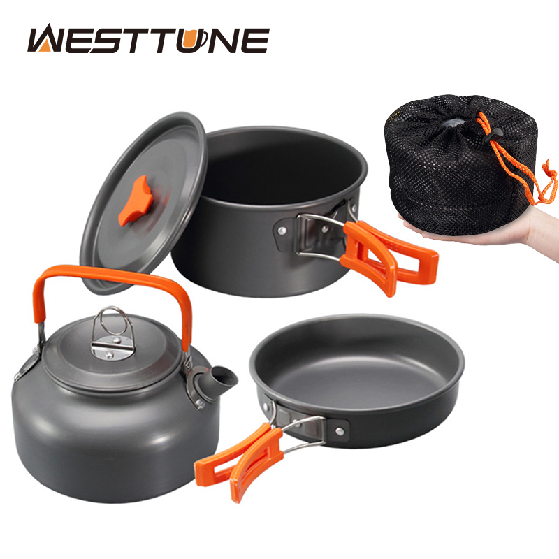 WESTTUNE-Kit de utensilios de  - Camping Cooking Survival reseña y precio