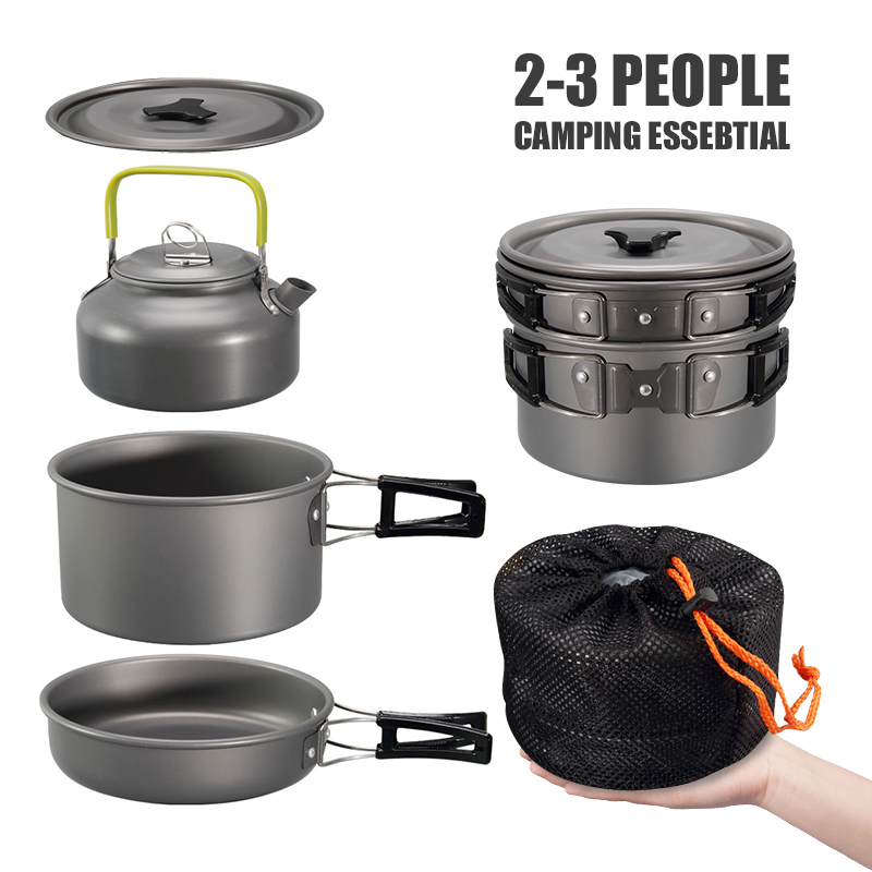 WESTTUNE-Kit de utensilios de  - Camping Cooking Survival reseña y precio