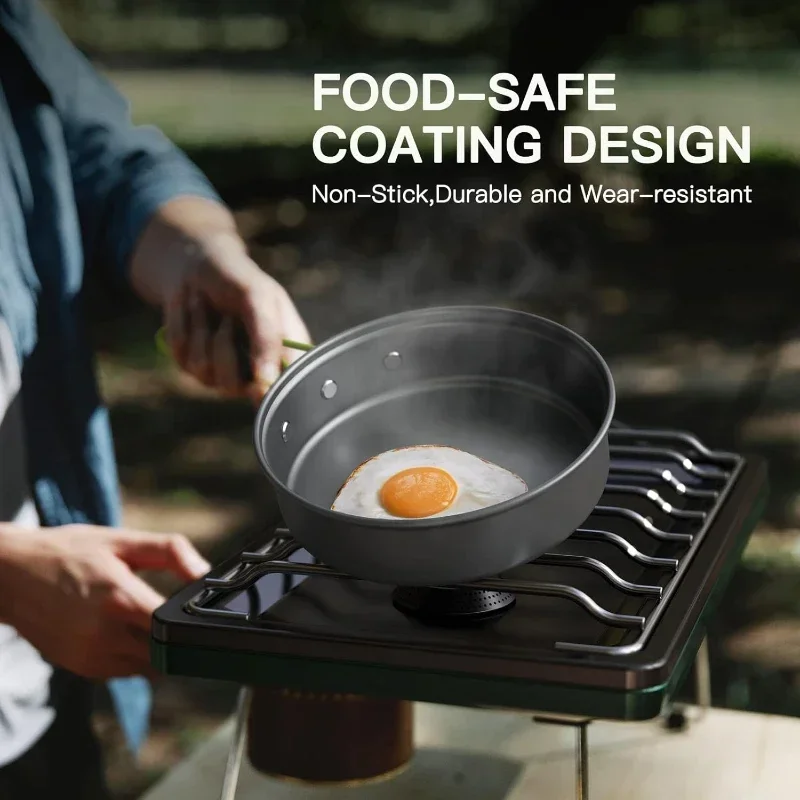 Juego de Cocina para Acampar,  - Camping Cooking Set With Kettle reseña y precio