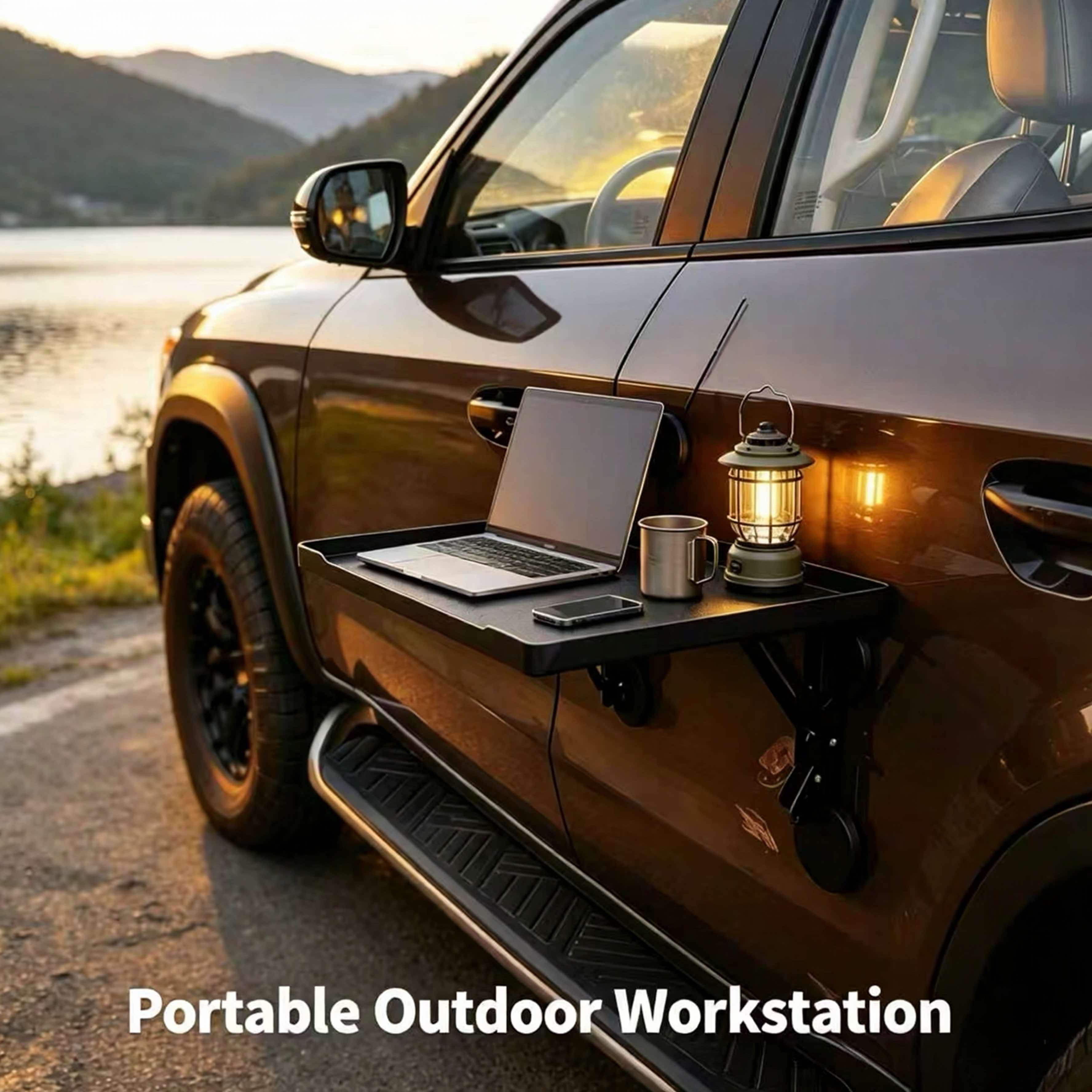 Mesa Lateral Plegable Magnétic - Camping Cooking Table Foldable reseña y precio