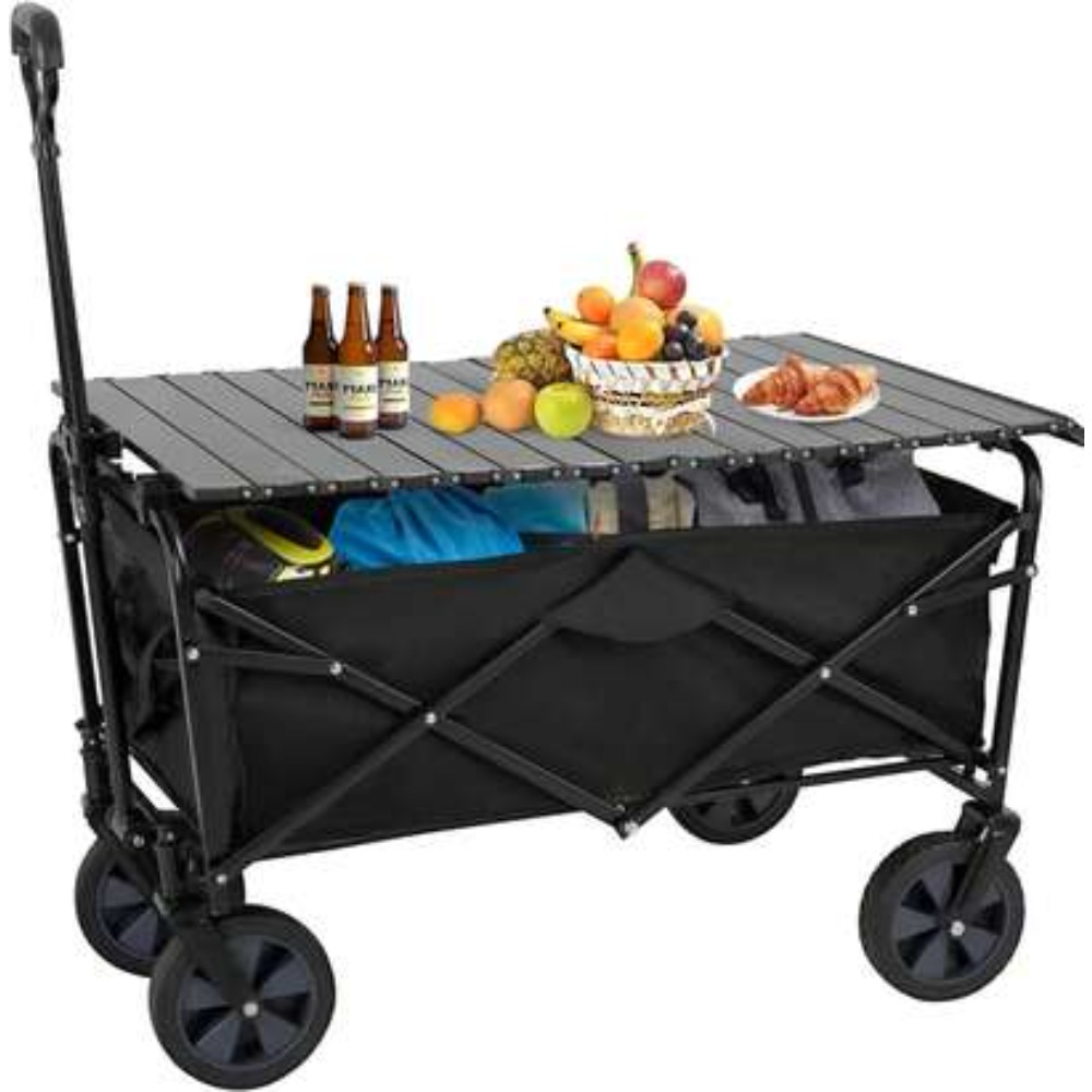 Carro de jardín plegable, carr - Camping Cooking Table Foldable reseña y precio