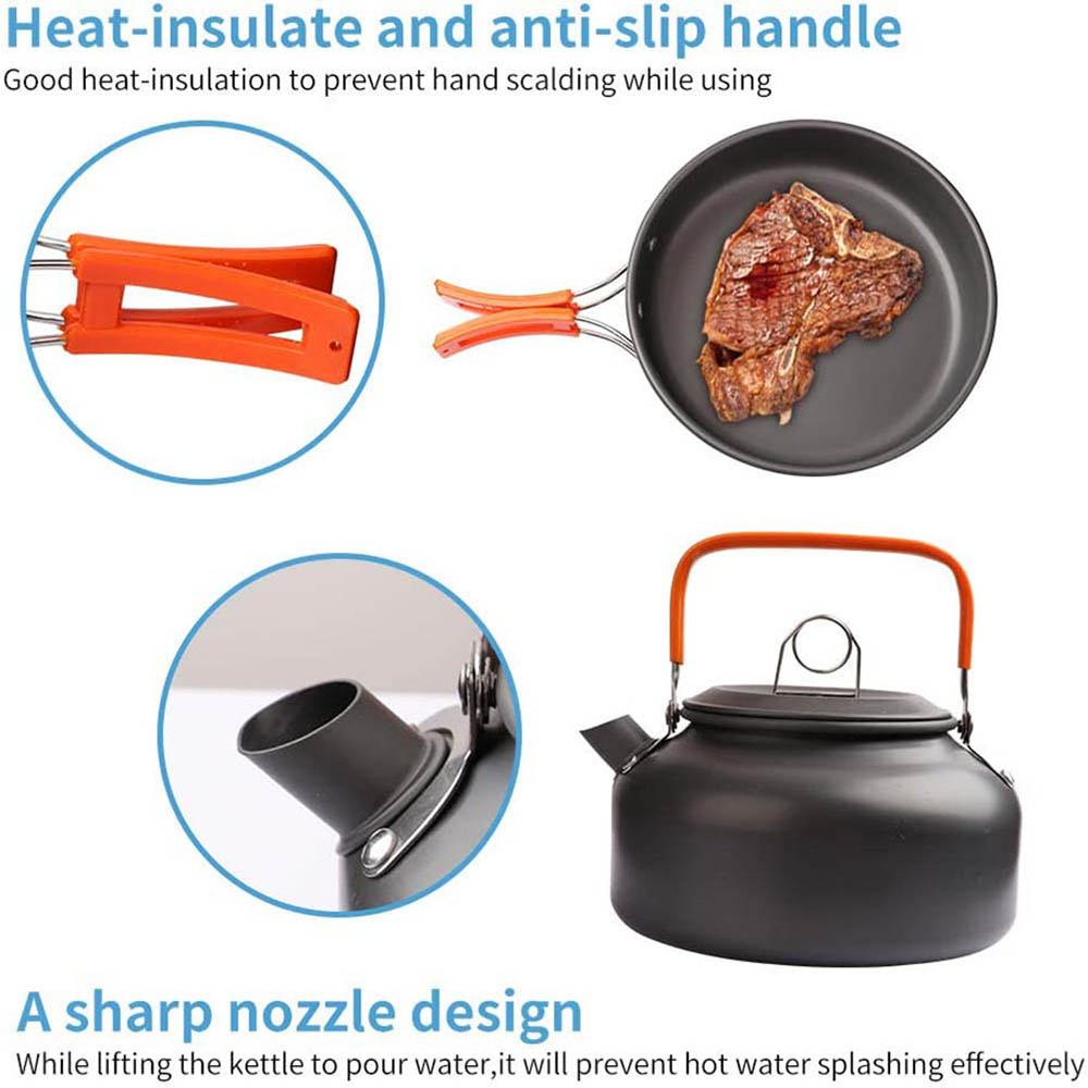 1 Uds./1 Juego de utensilios d - Camping Cooking Equipment Bag reseña y precio