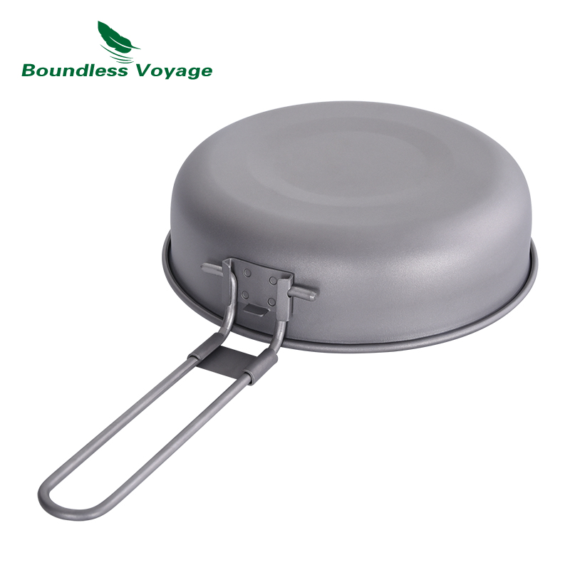 Sartén de titanio ultraligera  - Camping Cooking Range reseña y precio