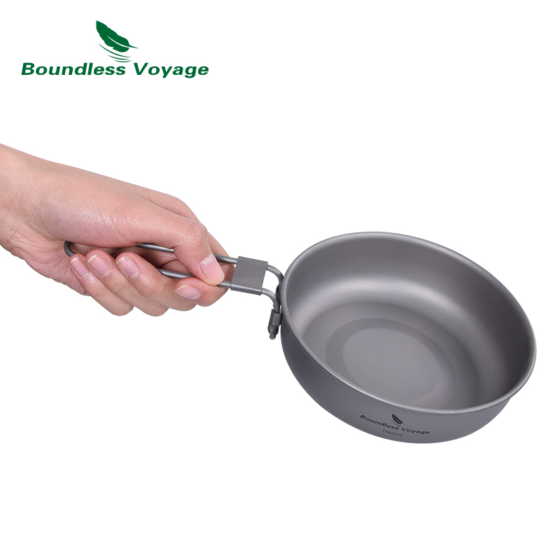 Sartén de titanio ultraligera  - Camping Cooking Range reseña y precio