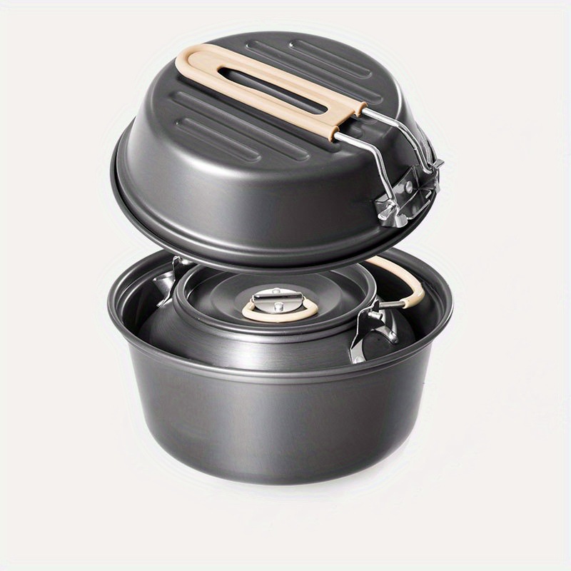 Juego de tetera para exteriore - Camping Cooking Set With Kettle reseña y precio