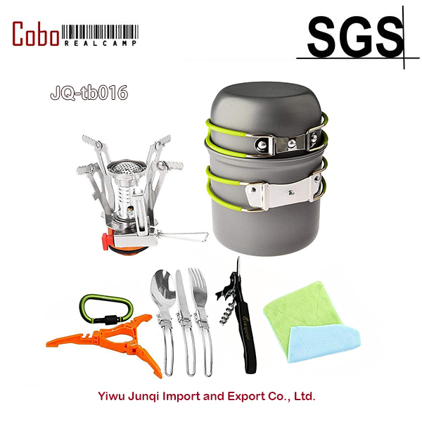 Juego de utensilios de cocina  - Camping Cooking Pot Tripod reseña y precio