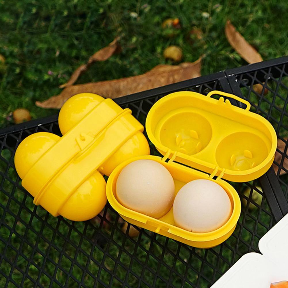 Caja de almacenamiento de huev - Camping Cooking Range reseña y precio