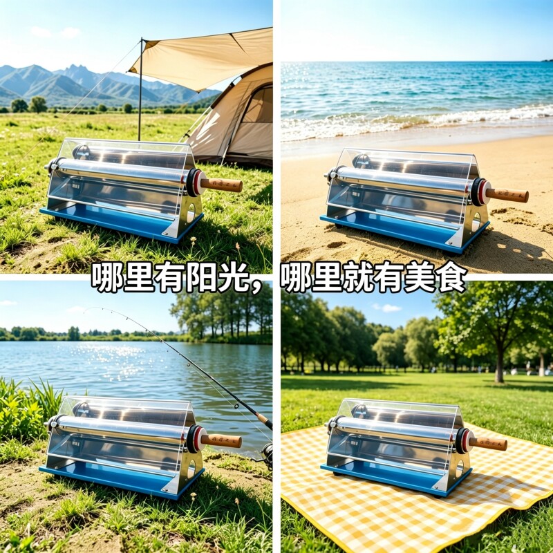 Parrilla Solar Portátil para C - Solar Oven Camp reseña y precio