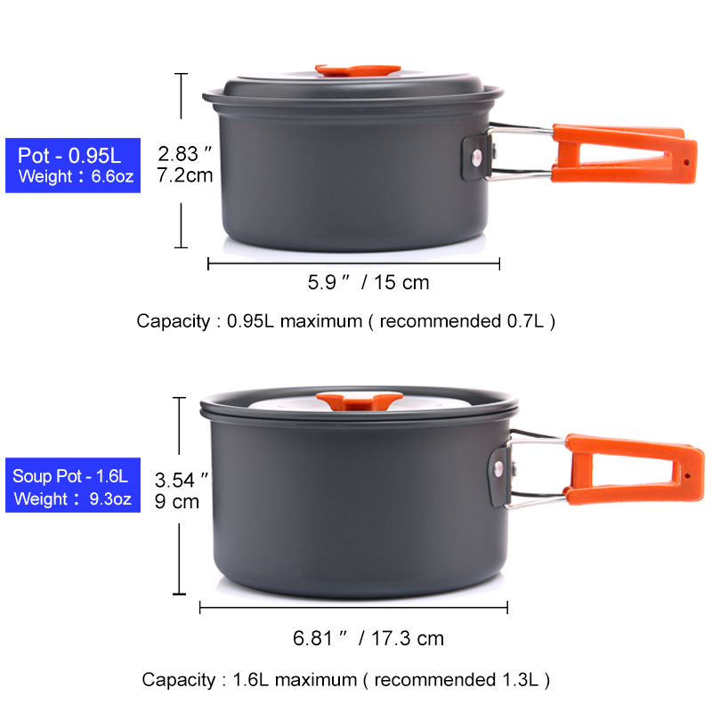 Widesea-Juego de utensilios de - Camping Cooking Survival reseña y precio
