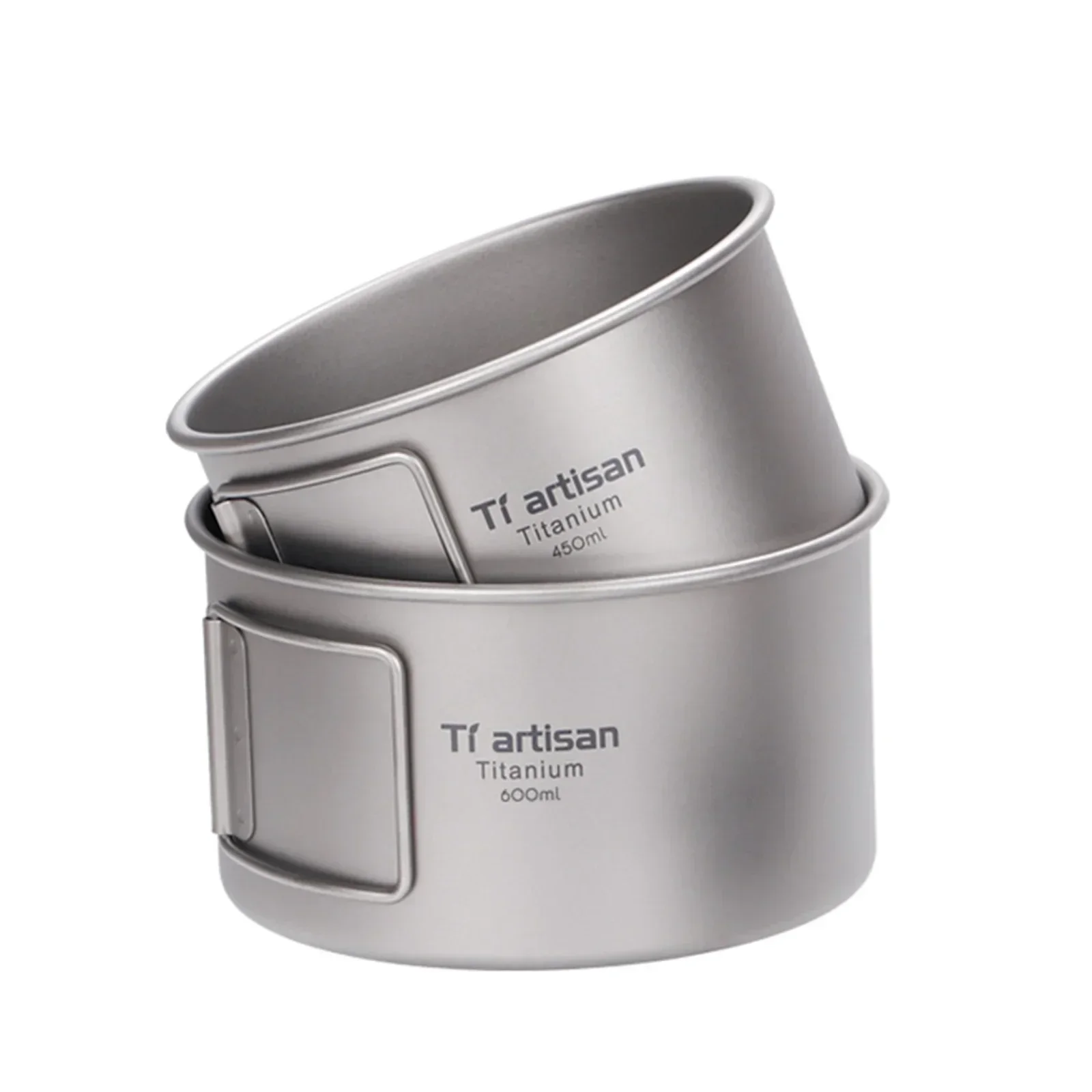 Cuenco de titanio con asa pleg - Camping Cooking Survival reseña y precio