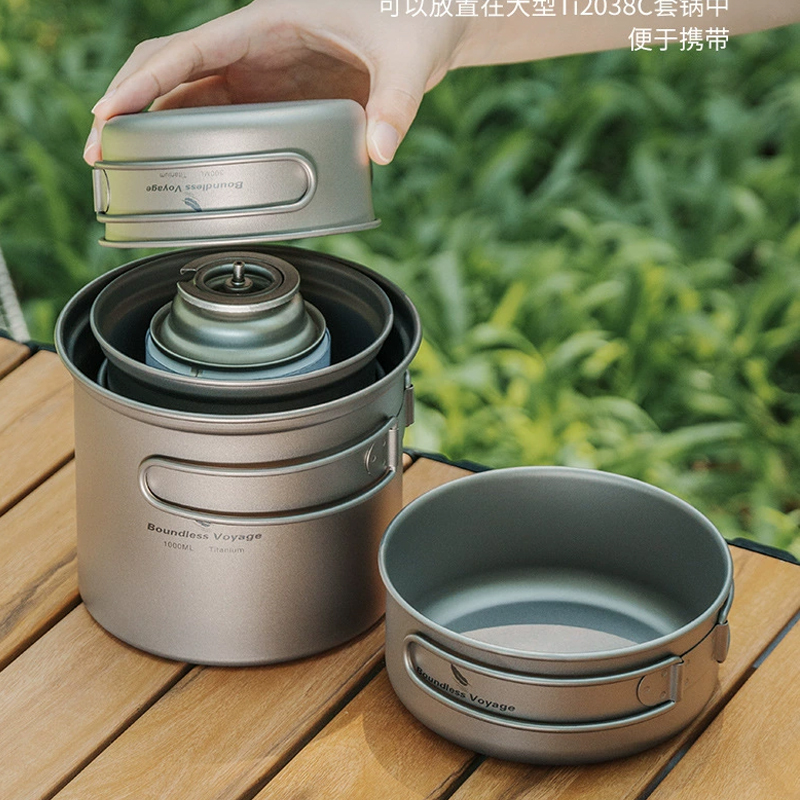 Juego de Olla Plegable de Tita - Camping Outdoor Cooking Set reseña y precio