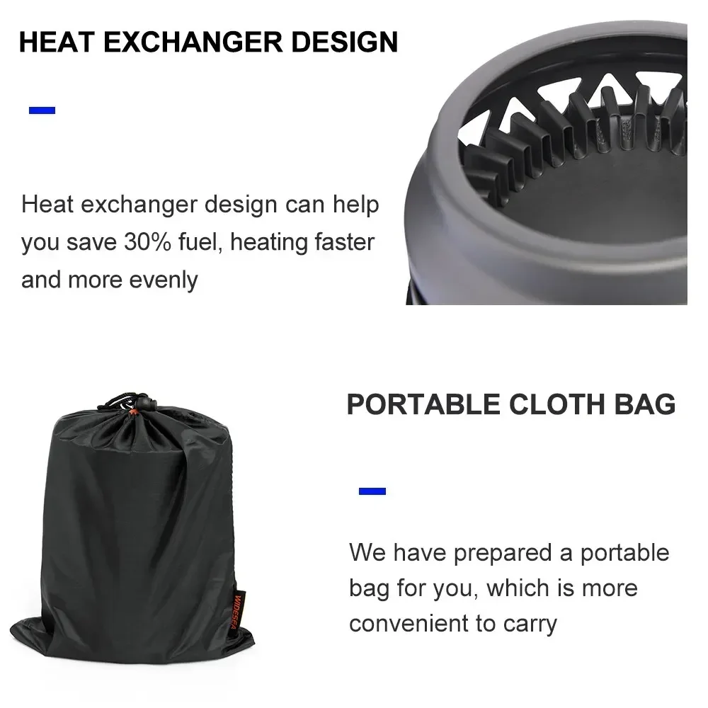 Quemador de estufa Widesea, ol - Camping Cooking One Pot reseña y precio