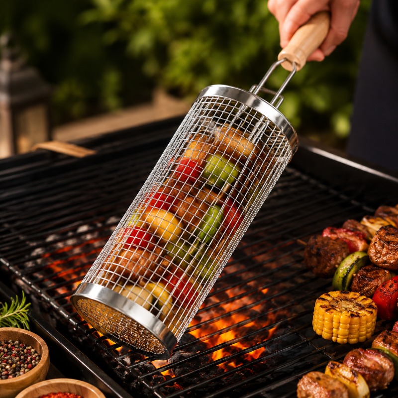 Juego de Cestas Redondas para  - Camping Cooking Basket reseña y precio