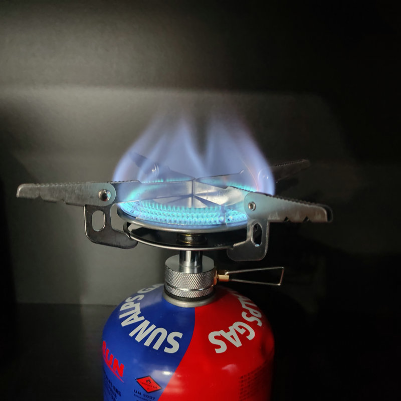 Estufa de Gas para acampar al  - Camping Cooking Backpack reseña y precio
