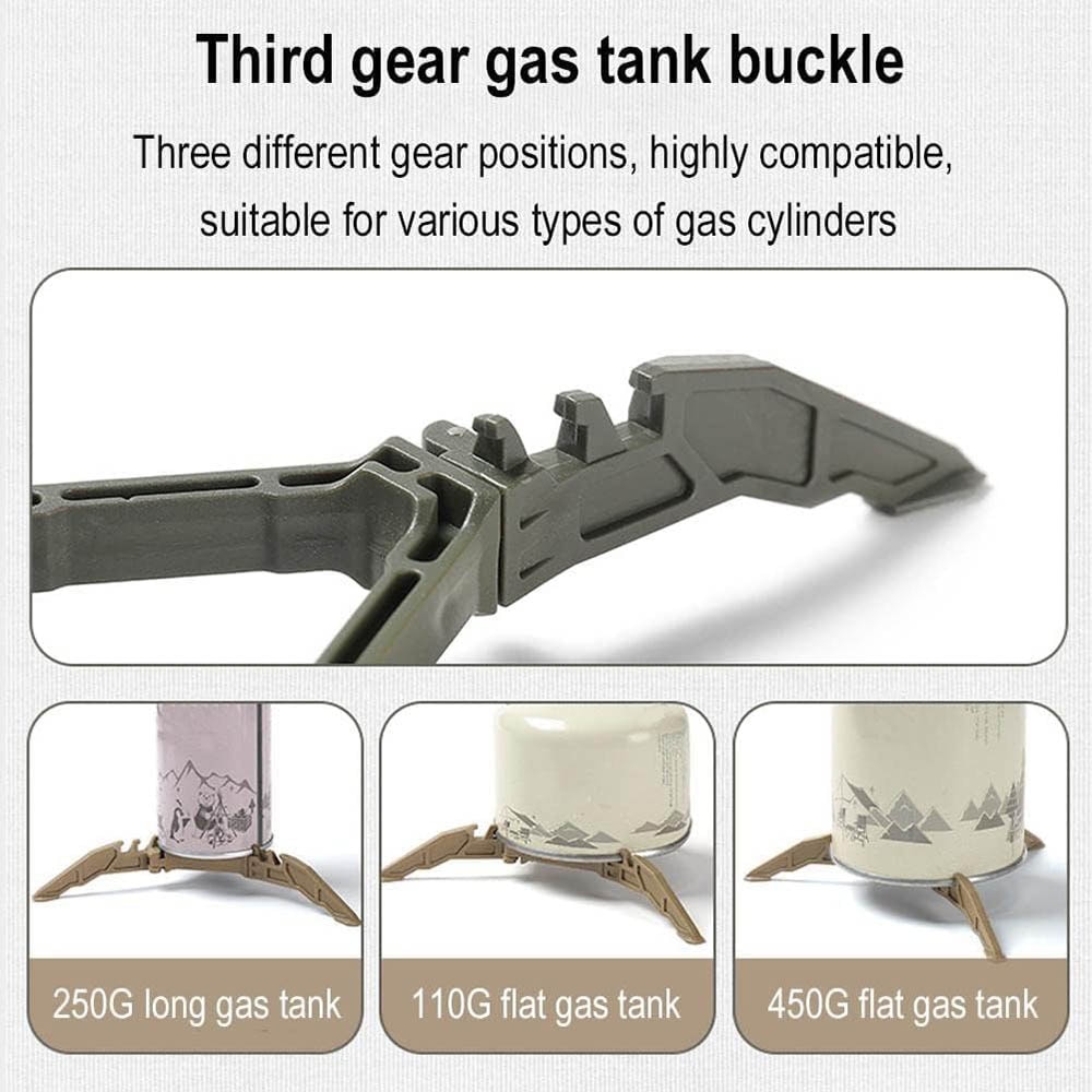 Soporte para tanque de gasolin - Camping Cooking Hob reseña y precio