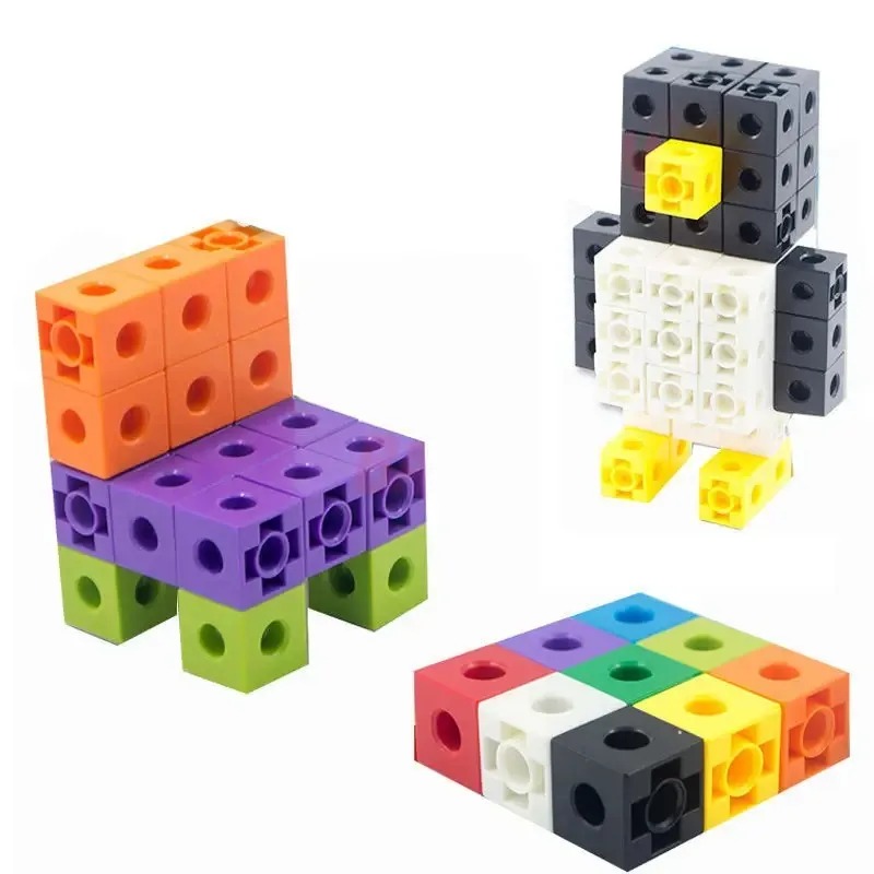 Juego de 100 cubos Math Link,  - Fire Starter Cube reseña y precio